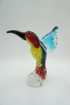 SZKLANA FIGURA PTAK ZIMORODEK STYL MURANO