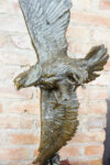 OGROMNY ORZEŁ W LOCIE FIGURA Z BRĄZU wys 91cm JAK ŻYWY