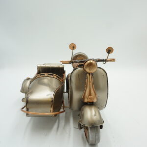 METALOWY MODEL MOTOR MOTOCYKL DWUOSOBOWY KOLEKCJONERSKI PREZENT