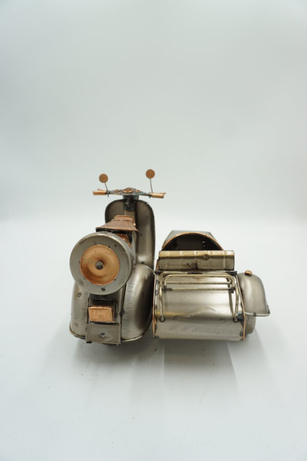 METALOWY MODEL MOTOR MOTOCYKL DWUOSOBOWY KOLEKCJONERSKI PREZENT