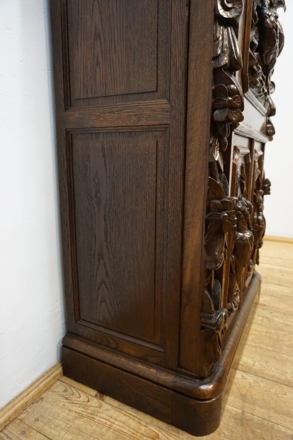 SEKRETERA SEKRETARZYK MYŚLIWSKI STARY RZEŹBY ŻYWYCH ZWIERZĄT BAREK