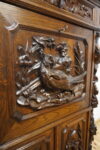 SEKRETERA SEKRETARZYK MYŚLIWSKI STARY RZEŹBY ŻYWYCH ZWIERZĄT BAREK