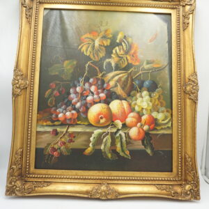 OBRAZ MARTWA NATURA, OWOCE - obraz olejny.