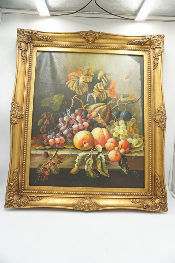 OBRAZ MARTWA NATURA, OWOCE - obraz olejny.