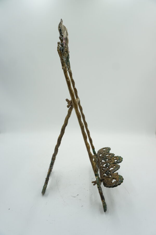 STYLOWA ŻELIWNA SZTALUGA PTASZKI GOŁĘBIE