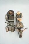 METALOWY MODEL MOTOR MOTOCYKL DWUOSOBOWY KOLEKCJONERSKI PREZENT