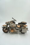 METALOWY MODEL MOTOR MOTOCYKL DWUOSOBOWY KOLEKCJONERSKI PREZENT