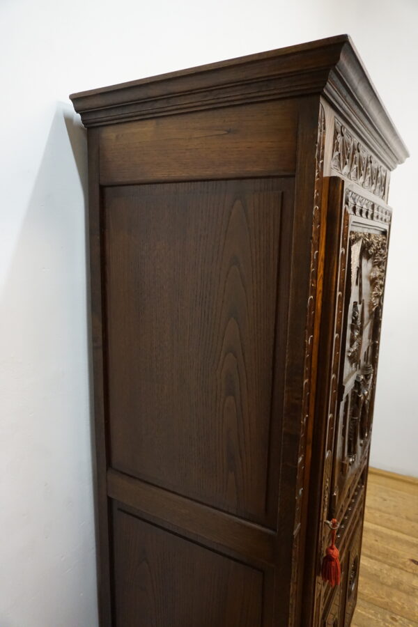 STARA BOGATO RZEŹBIONA BIELIŹNIARKA BRETOŃSKA FRANCJA