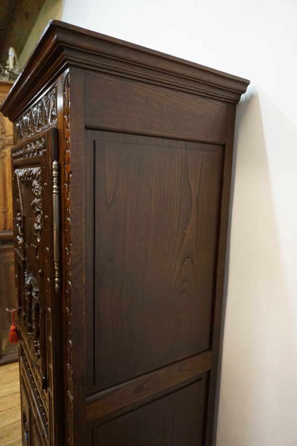 STARA BOGATO RZEŹBIONA BIELIŹNIARKA BRETOŃSKA FRANCJA