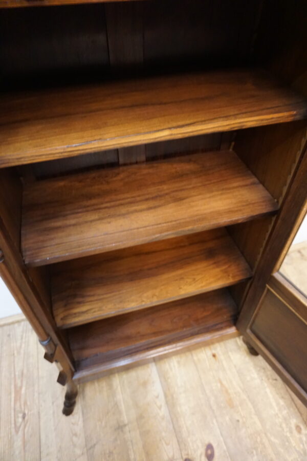 WITRYNA NEOGOTYCKA Z INTARSJĄ PALISANDER FRANCJA 1850r -1870r