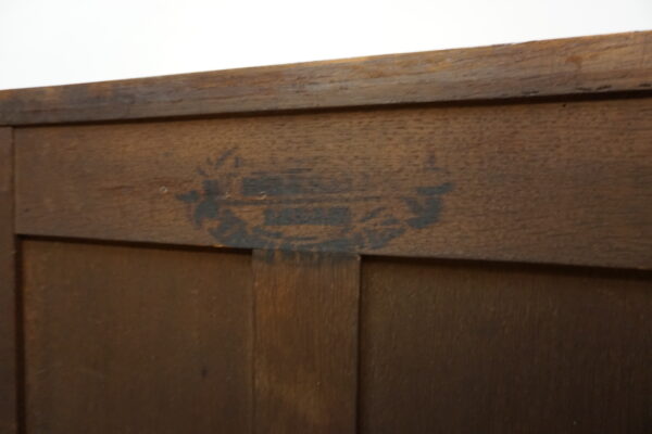 WITRYNA NEOGOTYCKA Z INTARSJĄ PALISANDER FRANCJA 1850r -1870r