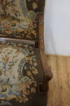 DOSTOJNY DUŻY FOTEL POKRYTY NIESAMOWITYM GOBELINEM