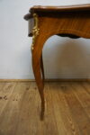 STARY STOLIK STÓŁ GIĘTE NOGI NEOROKOKO OKUCIA Z BRĄZU