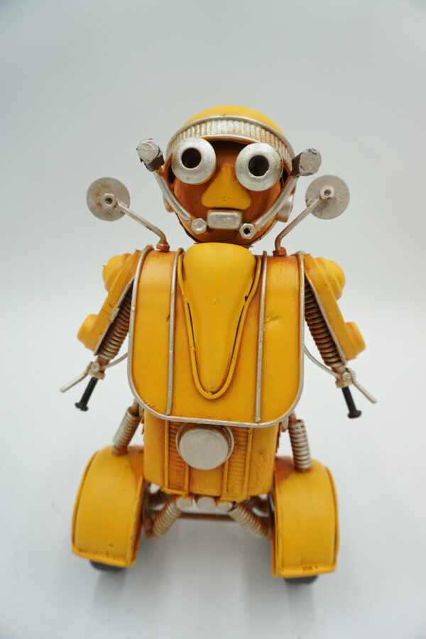 METALOWY MODEL ZABAWKA ROBOT TRANSFORMERS