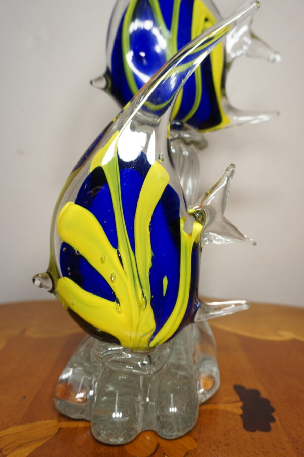 SZKLANA FIGURKA RYBY RYBKI W STYLU MURANO