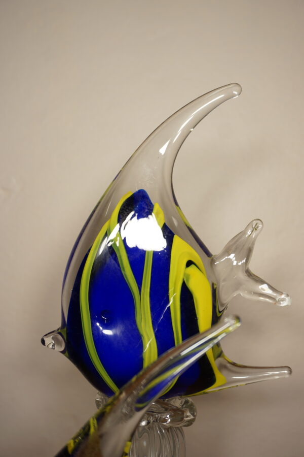 SZKLANA FIGURKA RYBY RYBKI W STYLU MURANO