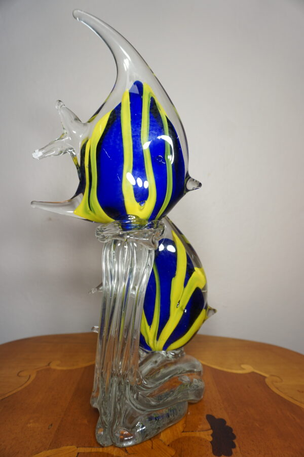 SZKLANA FIGURKA RYBY RYBKI W STYLU MURANO