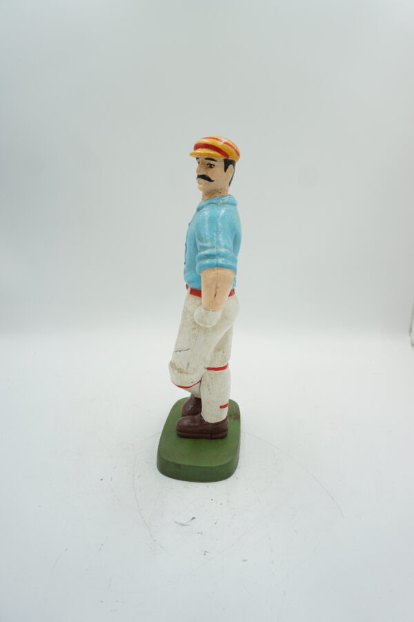 ŻELIWNA FIGURKA GRACZ W KRYKIETA