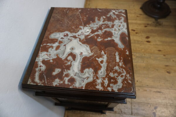 SZAFKA BRETROŃSKA STOLIK NOCNY BOGATO RZEŹBIONA