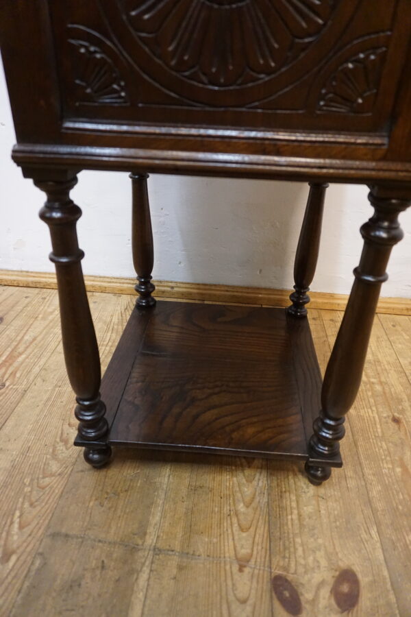 SZAFKA BRETROŃSKA STOLIK NOCNY BOGATO RZEŹBIONA