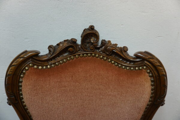 STARE FILIGRANOWE KRZESŁO DAMSKIE LUDWIK