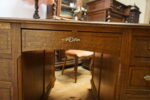 DWUSTRONNE DWUOSOBOWE BIURKO W STYLU KLASYCZNYM 1920-1930 r