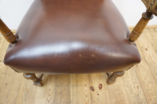 DOSTOJNY FOTEL DO BIURKA SKÓRA