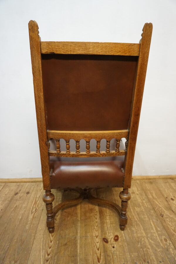 DOSTOJNY FOTEL DO BIURKA SKÓRA