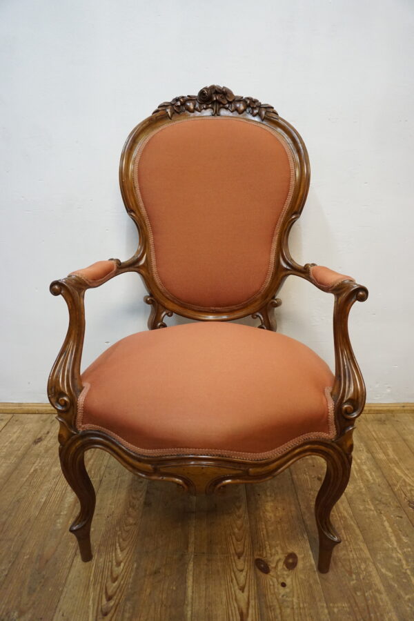 STARY FOTEL LUDWIK FILIP MAHOŃ FRANCJA