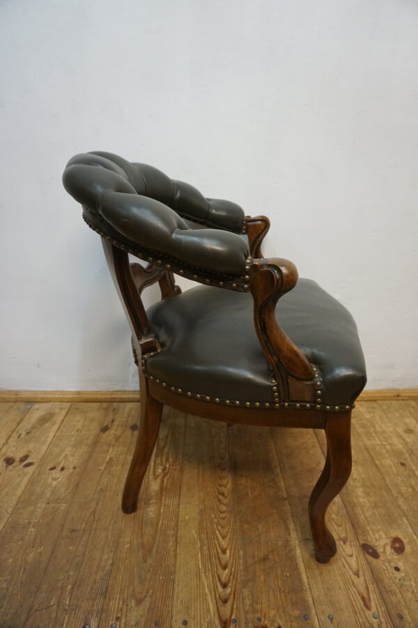 EKSKLUZYWNY FOTEL DO BIURKA STARY FRANCJA