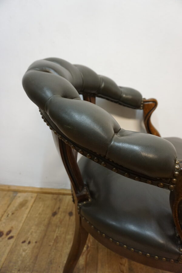 EKSKLUZYWNY FOTEL DO BIURKA STARY FRANCJA