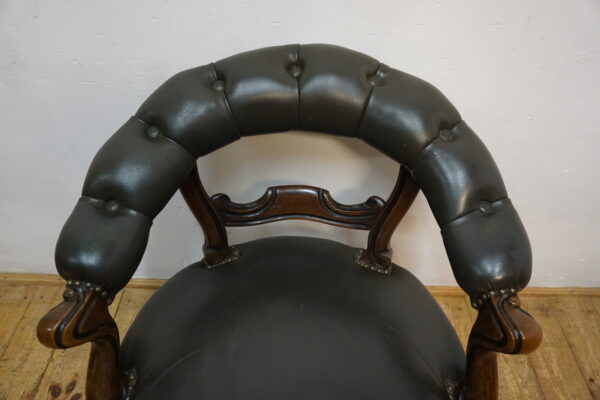 EKSKLUZYWNY FOTEL DO BIURKA STARY FRANCJA