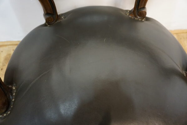 EKSKLUZYWNY FOTEL DO BIURKA STARY FRANCJA