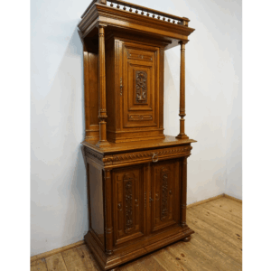STARY ZGRABNY KREDENS KABINET ORZECH FRANCJA