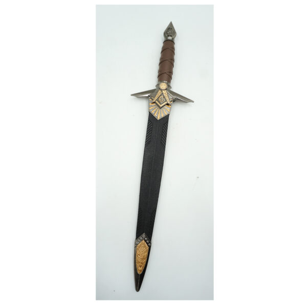 DEKORACYJNY MASOŃSKI KORDZIK ILLUMINATI SZTYLET