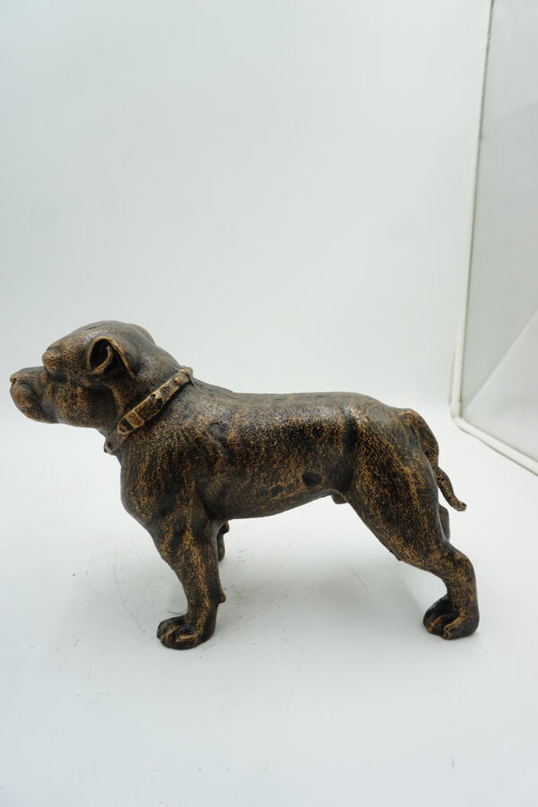 ŻELIWNA FIGURKA PIES PIESEK