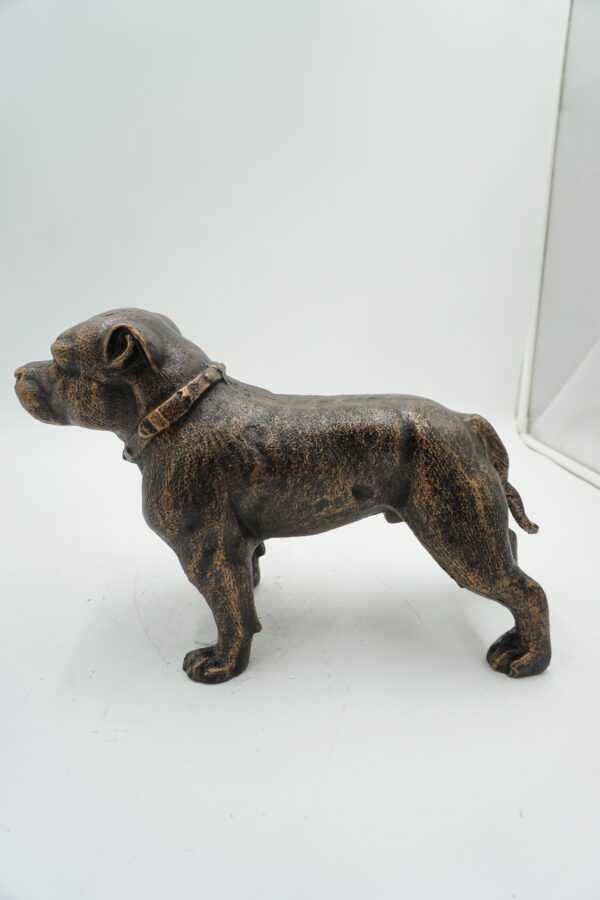 ŻELIWNA FIGURKA PIES PIESEK