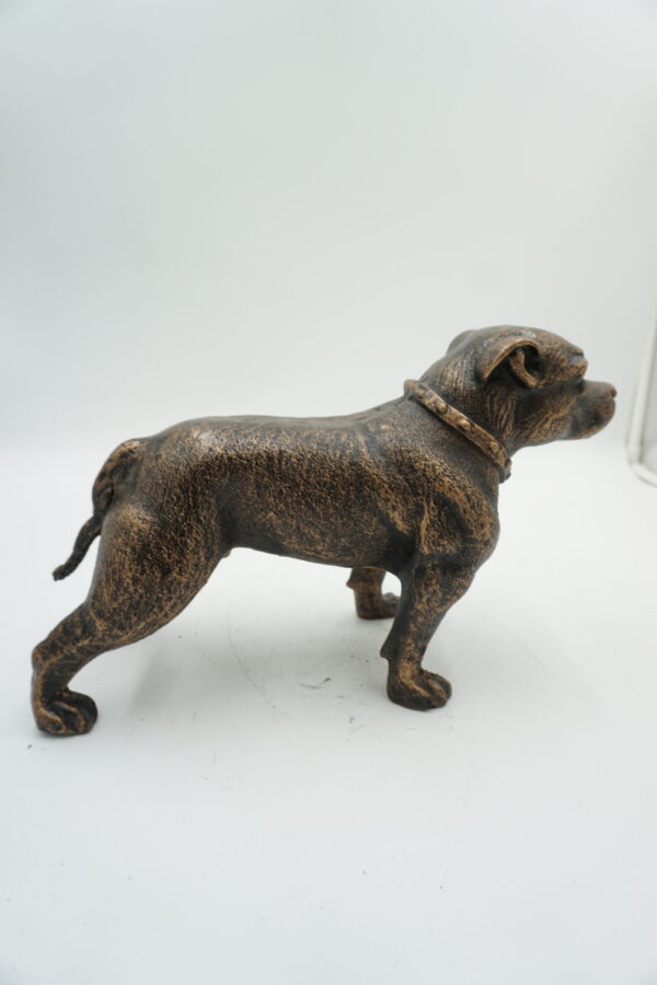 ŻELIWNA FIGURKA PIES PIESEK