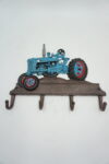 ŻELIWNY WIESZAK NIEBIESKI TRAKTOR