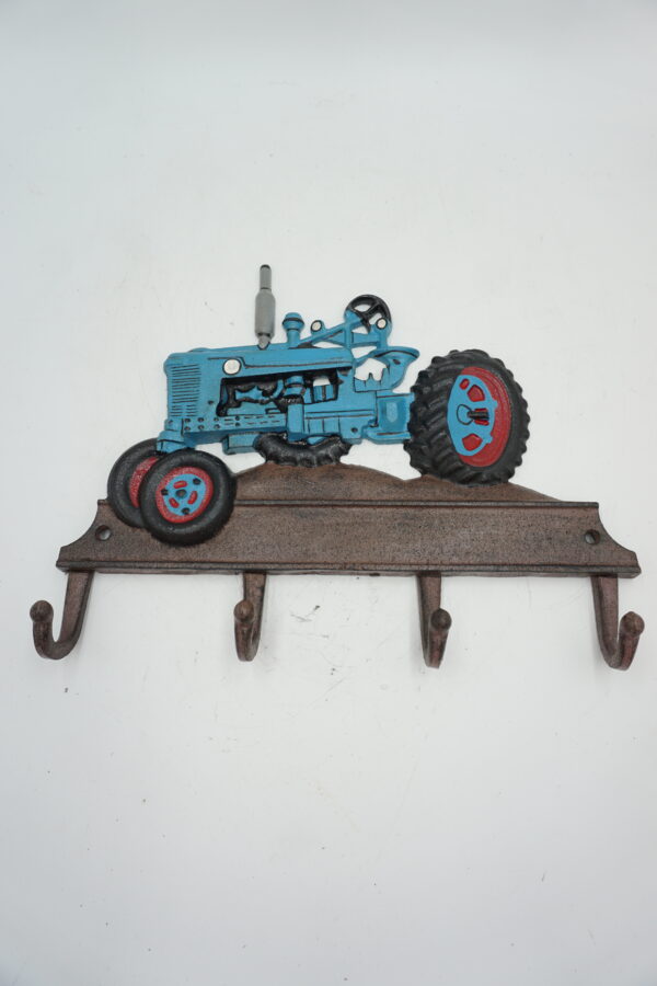 ŻELIWNY WIESZAK NIEBIESKI TRAKTOR