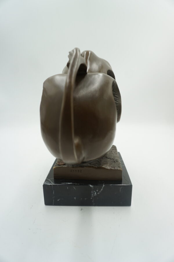 FIGURA Z BRĄZU BYK SIŁA GIEŁDA HOSSA