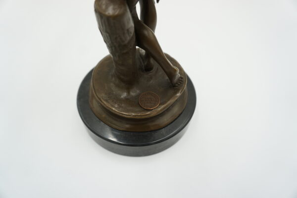 FIGURA Z BRĄZU DYSKOBOL wg MYRONA