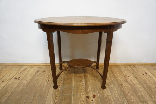 STARY OWALNY STOLIK LATA 20ste