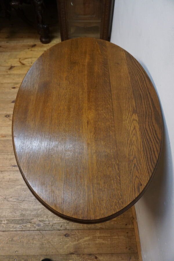 STARY OWALNY STOLIK LATA 20ste