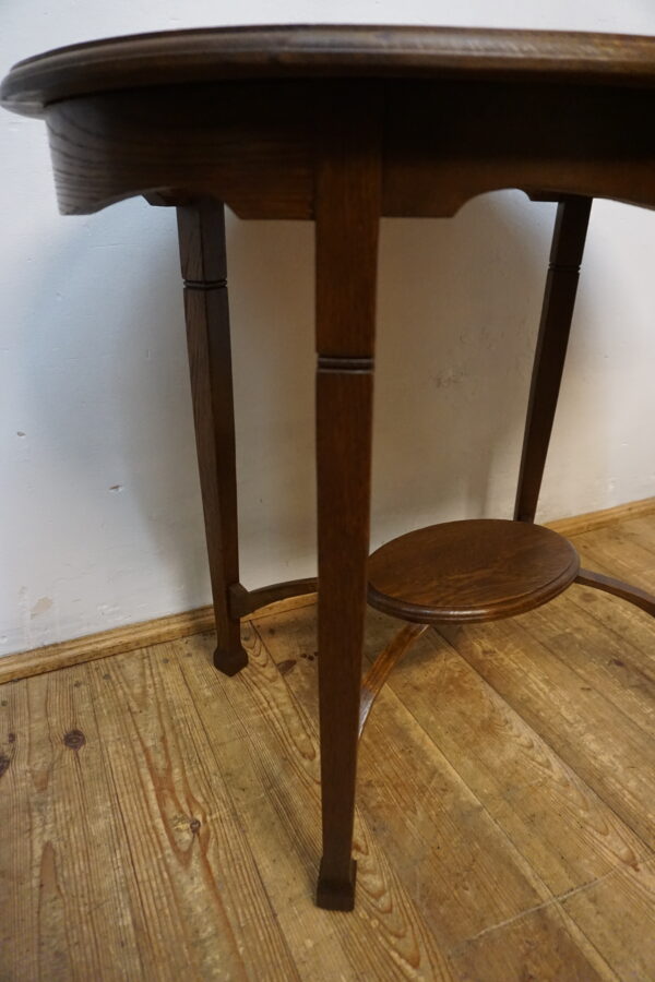 STARY OWALNY STOLIK LATA 20ste