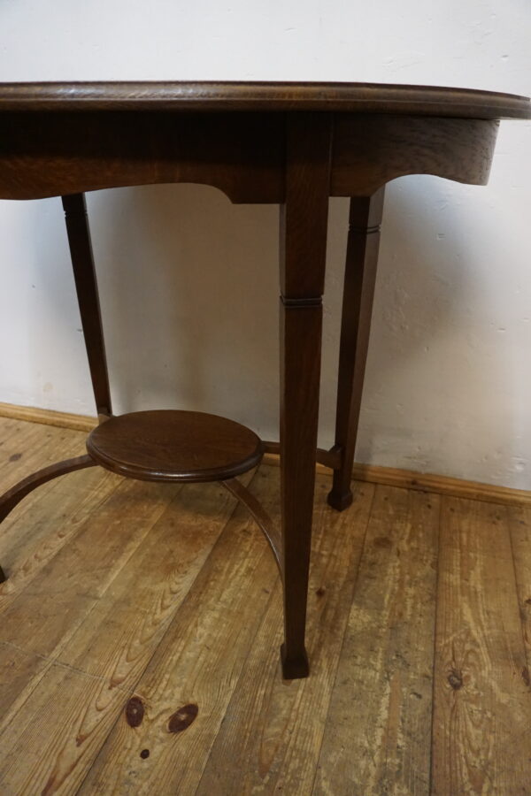 STARY OWALNY STOLIK LATA 20ste