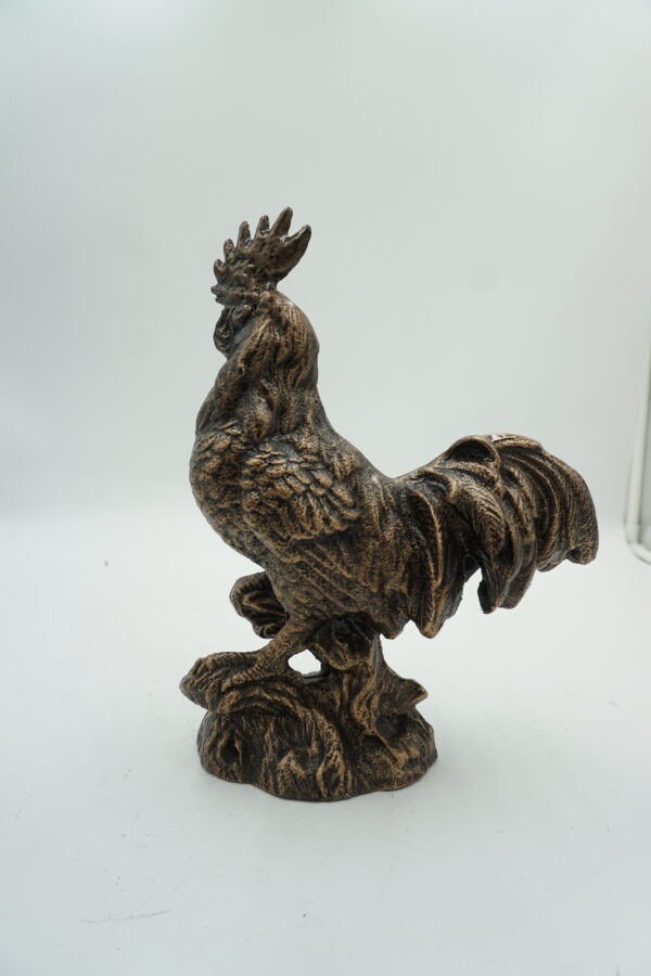 ŻELIWNA FIGURKA KOGUT