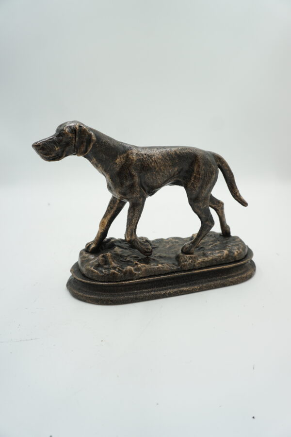 ŻELIWNA FIGURKA PIES GOŃCZY