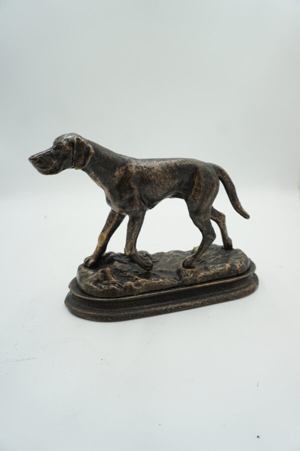 ŻELIWNA FIGURKA PIES GOŃCZY