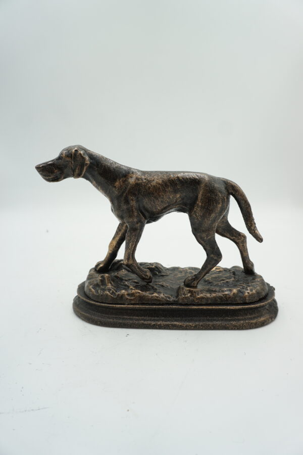 ŻELIWNA FIGURKA PIES GOŃCZY